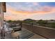 Inviting patio with mountain views at sunset, perfect for relaxing and enjoying the scenery at 3812 N Barron --, Mesa, AZ 85207