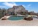 Inviting backyard with a pool, spa, and lounge area for relaxing and entertaining at 3812 N Barron --, Mesa, AZ 85207