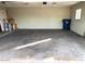 Clean, empty garage offering plenty of space for storage and parking at 4517 S Grandview Ave, Tempe, AZ 85282