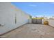 Private backyard parking, complimented by desert landscaping at 6739 E Thunderbird Rd, Scottsdale, AZ 85254