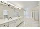 Large main bathroom with dual sinks, soaking tub and glass shower at 7240 N Dreamy Draw Dr # 109, Phoenix, AZ 85020