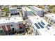 Townhome community with solar panels, private patios, and gated entries creating a modern and secure living space at 820 N 8Th Ave # 25, Phoenix, AZ 85007