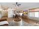 Open-concept living space with modern furnishings, a dining area, and bright natural light at 9143 W Kings Ave, Peoria, AZ 85382