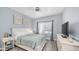 Serene bedroom with a queen-size bed, soft lighting, and a neutral color palette for a relaxing atmosphere at 14145 N 92Nd St # 1084, Scottsdale, AZ 85260