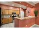 Modern kitchen features stainless appliances and granite countertops at 19777 N 76Th St # 1106, Scottsdale, AZ 85255