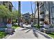 Picturesque walkway leading to the main building entrance with well-manicured landscaping at 2025 E Campbell Ave # 248, Phoenix, AZ 85016