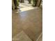 Outdoor patio area with large tiled flooring and natural light and shade at 7521 S College Ave, Tempe, AZ 85283