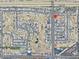 An aerial view shows the neighborhood layout, with the Desert Sands Golf Course visible at 1641 S Sossaman Rd, Mesa, AZ 85209