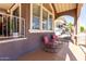 Relaxing porch with seating area, perfect for enjoying the outdoors at 17200 W Bell Rd # 1202, Surprise, AZ 85374