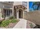 Charming home with a quaint entryway, desert landscaping, and a tiled roof awning at 1808 E Hayward Ave # 1, Phoenix, AZ 85020