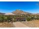 Scenic view of park amenities set against the backdrop of a prominent mountain peak on a clear sunny day at 1808 E Hayward Ave # 1, Phoenix, AZ 85020
