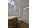 Bathroom featuring a single sink vanity, toilet, and tub shower combo at 2233 E Behrend Dr # 211, Phoenix, AZ 85024
