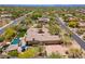 Desert home with a pool and spa, putting green, basketball court, and beautifully landscaped yard at 22469 N 79Th Pl, Scottsdale, AZ 85255