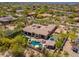 Stunning home with a pool, spa, outdoor kitchen, putting green, and gorgeous desert landscaping at 22469 N 79Th Pl, Scottsdale, AZ 85255