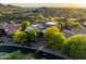 Expansive desert home highlighted in an aerial view, showcasing natural landscaping at 29412 N 108Th Pl, Scottsdale, AZ 85262
