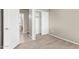 Bedroom showcasing closet doors and neutral wall paint at 3706 E Yeager Dr, Gilbert, AZ 85295