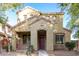 Charming two-story home with a well-maintained front yard and inviting entryway at 3706 E Yeager Dr, Gilbert, AZ 85295