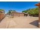 The backyard features a shed and an unpaved lot at 4349 W Morten Ave, Glendale, AZ 85301