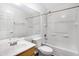 Full bathroom with shower and tub, featuring a single sink vanity at 537 S Delaware Dr # 224, Apache Junction, AZ 85120