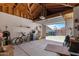 Well-lit garage interior, providing generous space for parking, storage, and organization at 654 W Plata Ave, Mesa, AZ 85210