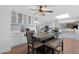 Open kitchen featuring updated appliances, abundant cabinet space, and an adjacent dining area at 654 W Plata Ave, Mesa, AZ 85210