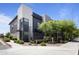 Contemporary home exterior featuring clean lines, modern architecture, and desert landscaping at 7531 E Billings St # 116, Mesa, AZ 85207