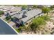 Beautiful single-Gathering home with a tile roof, desert landscaping, and a two-car garage in a gated community at 9059 E Leonora St. St, Mesa, AZ 85207