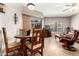 Charming dining area bathed in natural light from nearby windows at 10030 W Indian School Rd # 165, Phoenix, AZ 85037