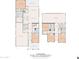 Complete home floor plan with both first and second floors, illustrating the full layout and room dimensions at 15626 W Georgia Dr, Surprise, AZ 85379