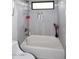 Bright bathroom featuring a tub with shower and gray tiling at 16705 E Almont Dr # A, Fountain Hills, AZ 85268