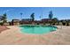 The community pool offers a refreshing amenity for relaxation and recreation at 4218 S 46Th Pl, Phoenix, AZ 85040