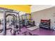 Community gym featuring weight racks, benches, and mirrors for a complete workout experience at 5094 E Umber Rd, San Tan Valley, AZ 85143