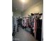 Spacious walk-in closet with organized hanging racks and shelving at 6808 W Maldonado Rd, Laveen, AZ 85339