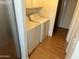 Convenient in-unit laundry room with washer and dryer at 2051 W Elm St, Phoenix, AZ 85015