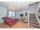 Inviting living room with plush seating and natural light, showcasing a cozy atmosphere at 2051 W Elm St, Phoenix, AZ 85015