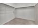 Walk-in closet featuring neutral carpet, white walls, shelving, and clothes rods at 22560 E Rosa Rd, Queen Creek, AZ 85142