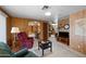 Relax in this cozy living room with comfortable seating and natural light at 3160 E Main St # 110, Mesa, AZ 85213