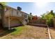 Large backyard with deck and lawn providing ample space for outdoor activities at 3755 E Broadway Rd # 36, Mesa, AZ 85206