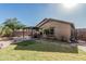 Charming backyard with pergola, BBQ and patio at 3915 S 186Th Ln, Goodyear, AZ 85338