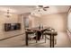 Inviting dining room with large window and stylish modern decor at 4245 E Yawepe St, Phoenix, AZ 85044