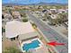 Home with a private pool and patio in a well-maintained desert community at 5049 E Duane Ln, Cave Creek, AZ 85331