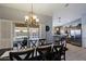 The dining area opens to the kitchen and patio, providing a view of the pool at 5049 E Duane Ln, Cave Creek, AZ 85331