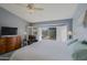 Main bedroom with natural light, features a peaceful view and provides a relaxing atmosphere for rest and rejuvenation at 5049 E Duane Ln, Cave Creek, AZ 85331
