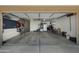 Spacious garage with plenty of storage and tools for projects at 5830 E Mckellips Rd # 2, Mesa, AZ 85215