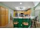 Kitchen with wood cabinets, stainless appliances, and a breakfast bar at 5830 E Mckellips Rd # 2, Mesa, AZ 85215