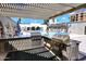 Outdoor grilling area next to the pool with stainless steel grills, perfect for entertaining guests at 7950 E Camelback Rd # 308, Scottsdale, AZ 85251