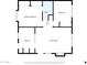 Detailed floor plan showcasing the layout of the home, including the kitchen, bedrooms, and living room at 921 W University Dr # 1023, Mesa, AZ 85201