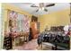 Eclectic bedroom showcasing a variety of colors, patterns, and furniture pieces at 11133 E Dragoon Ave, Mesa, AZ 85208