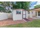 Backyard Storage Shed with a window and ramp for easy access at 13629 N 71St Dr, Peoria, AZ 85381