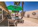 Outdoor patio with comfortable seating and shade at 14680 W Morning Star Trl, Surprise, AZ 85374